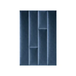 Mollis Polsterpaneele blau 60 x 15 cm