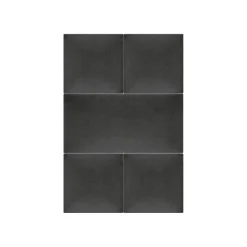 Mollis Polsterpaneele schwarz-grau 60 x 30 cm