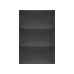 Mollis Polsterpaneele schwarz-grau 60 x 30 cm