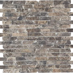 Mosaikfliese Collexion Emperador Marron 30 x 30 cm