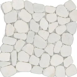 Mosaikfliese Collexion white 29 x 29 cm