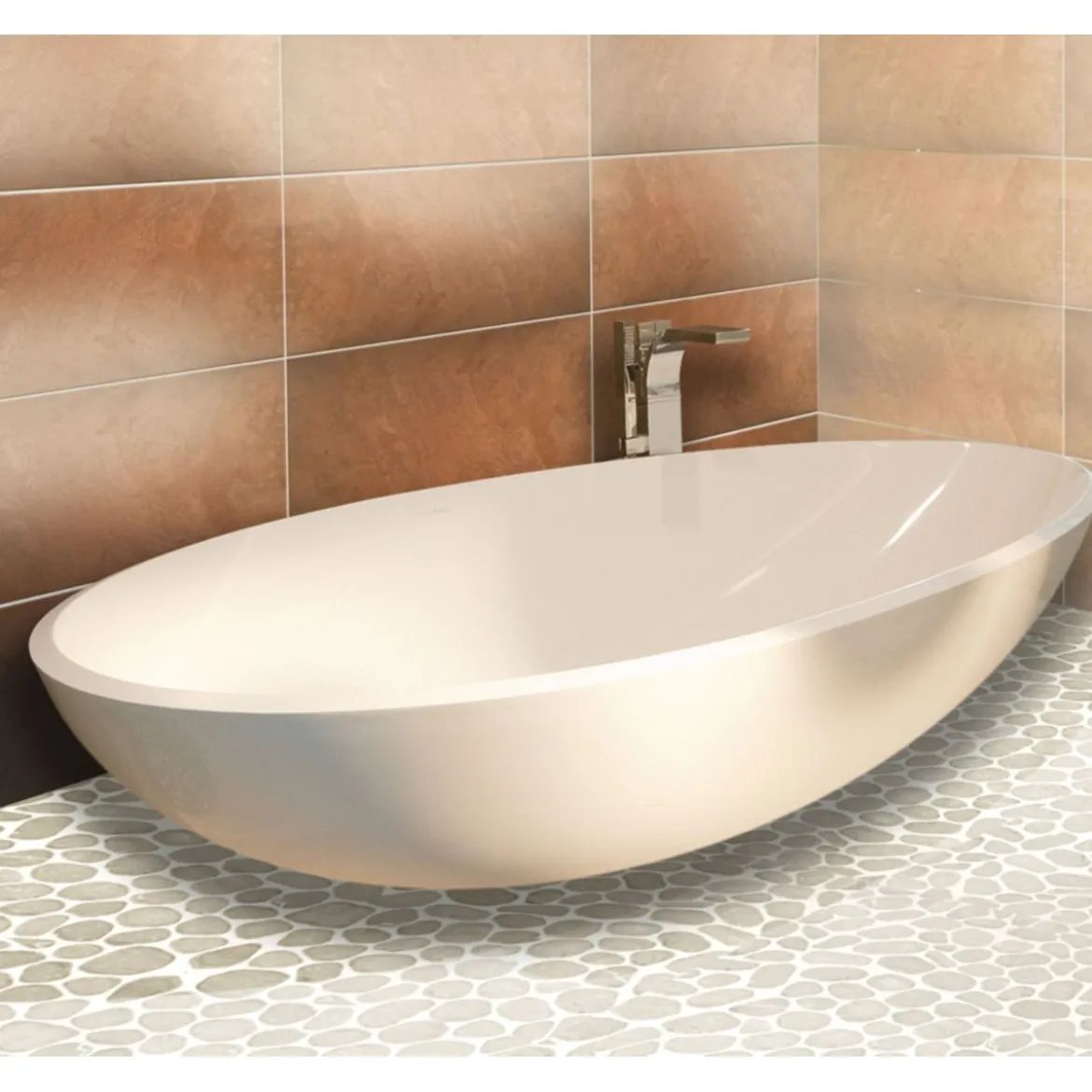 Mosaikfliese Collexion white 29 x 29 cm