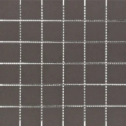 Mosaikfliese Vitra Uni Black 30 x 30 cm
