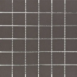 Mosaikfliese Vitra Uni Black 30 x 30 cm
