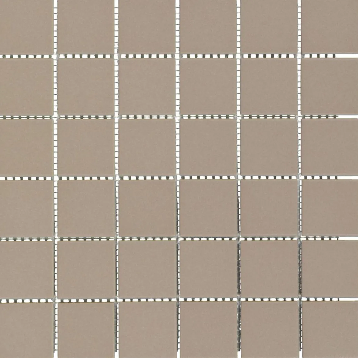 Mosaikfliese Vitra Uni Dark Mink 30 x 30 cm