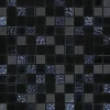 Mosaikfliese X-Glue Glas Schwarz-Blau 30 x 30 cm selbstklebend