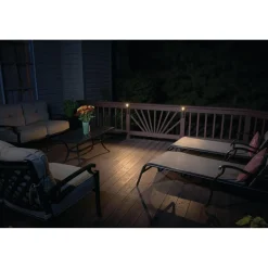 Mr. Beams Wegeleuchte MB562 2er-Set kabellos braun