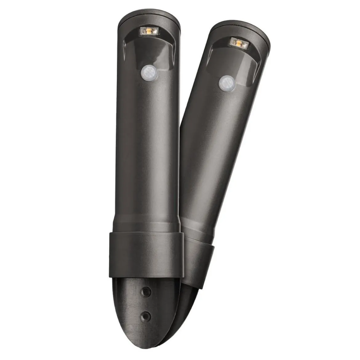Mr. Beams Wegeleuchte MB562 2er-Set kabellos braun