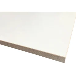 Multiplexplatte Tischplatte weiß 65 x 65 x 2,7 cm