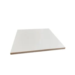 Multiplexplatte Tischplatte weiß 65 x 65 x 2,7 cm