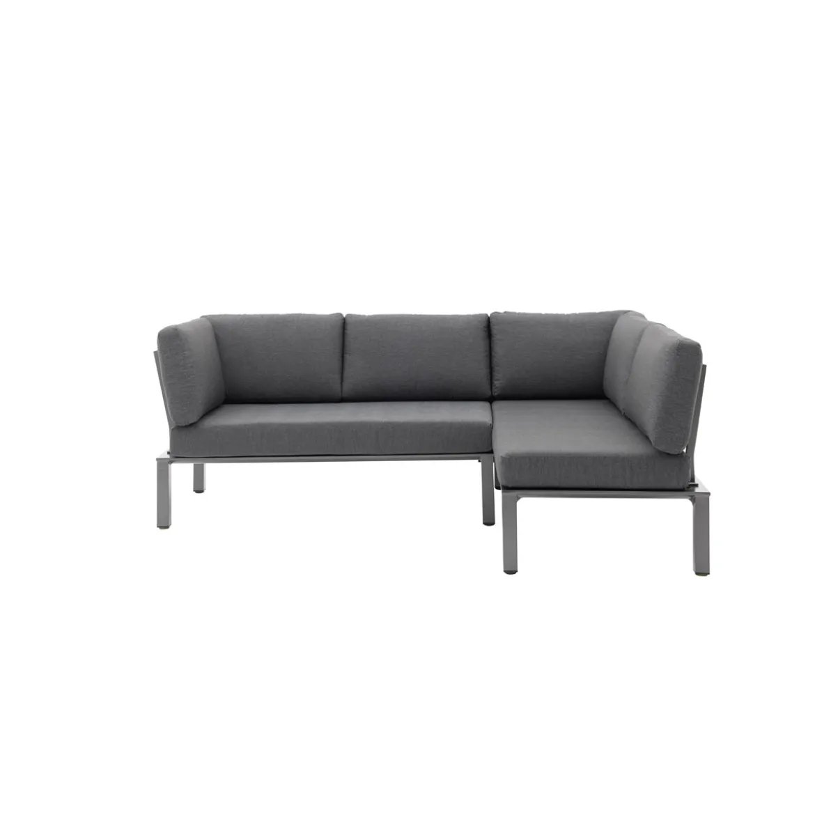 MWH Lounge-Set Widoo, 3-teilig,Aluminium eisengrau