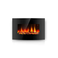 MyFireTool Elektrischer Wandkamin mit Fernbedienung inkl Batterien
