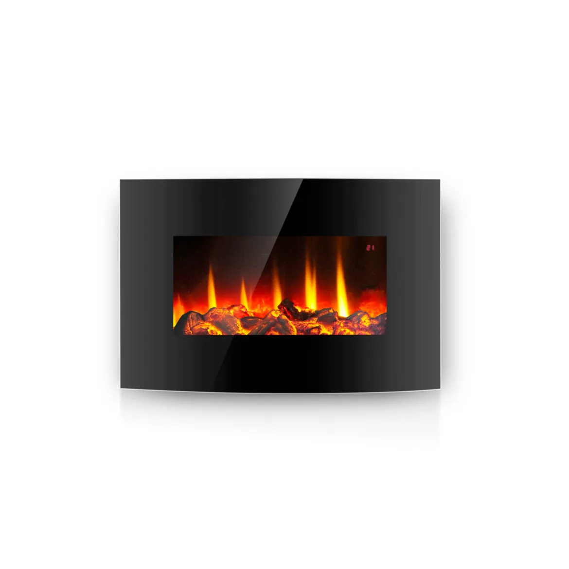 MyFireTool Elektrischer Wandkamin mit Fernbedienung inkl Batterien
