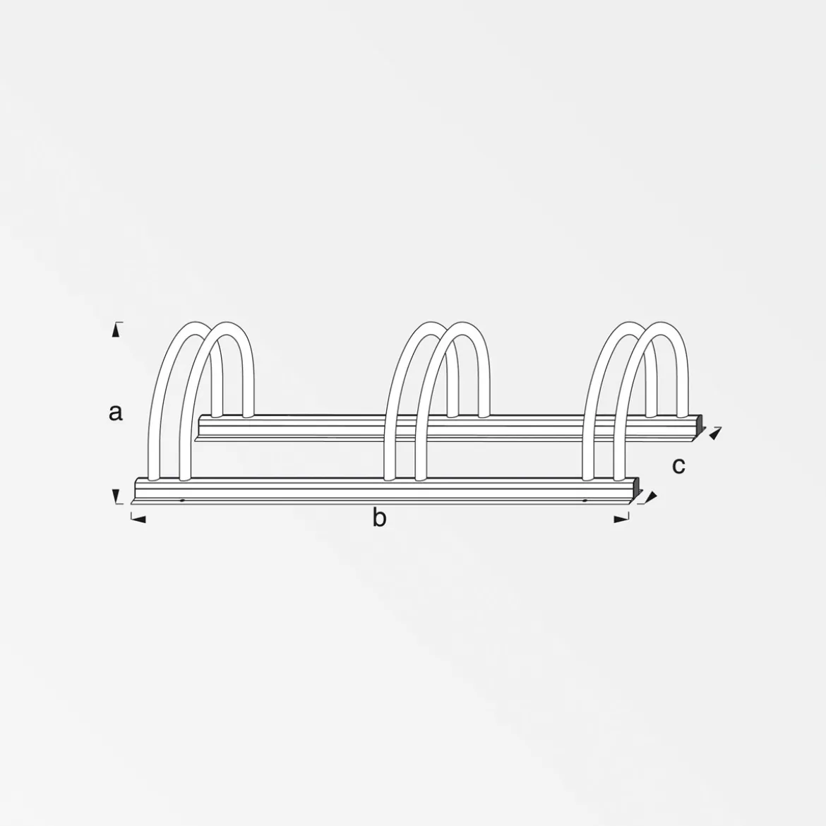 MyTool Fahrradständer 3-fach starr