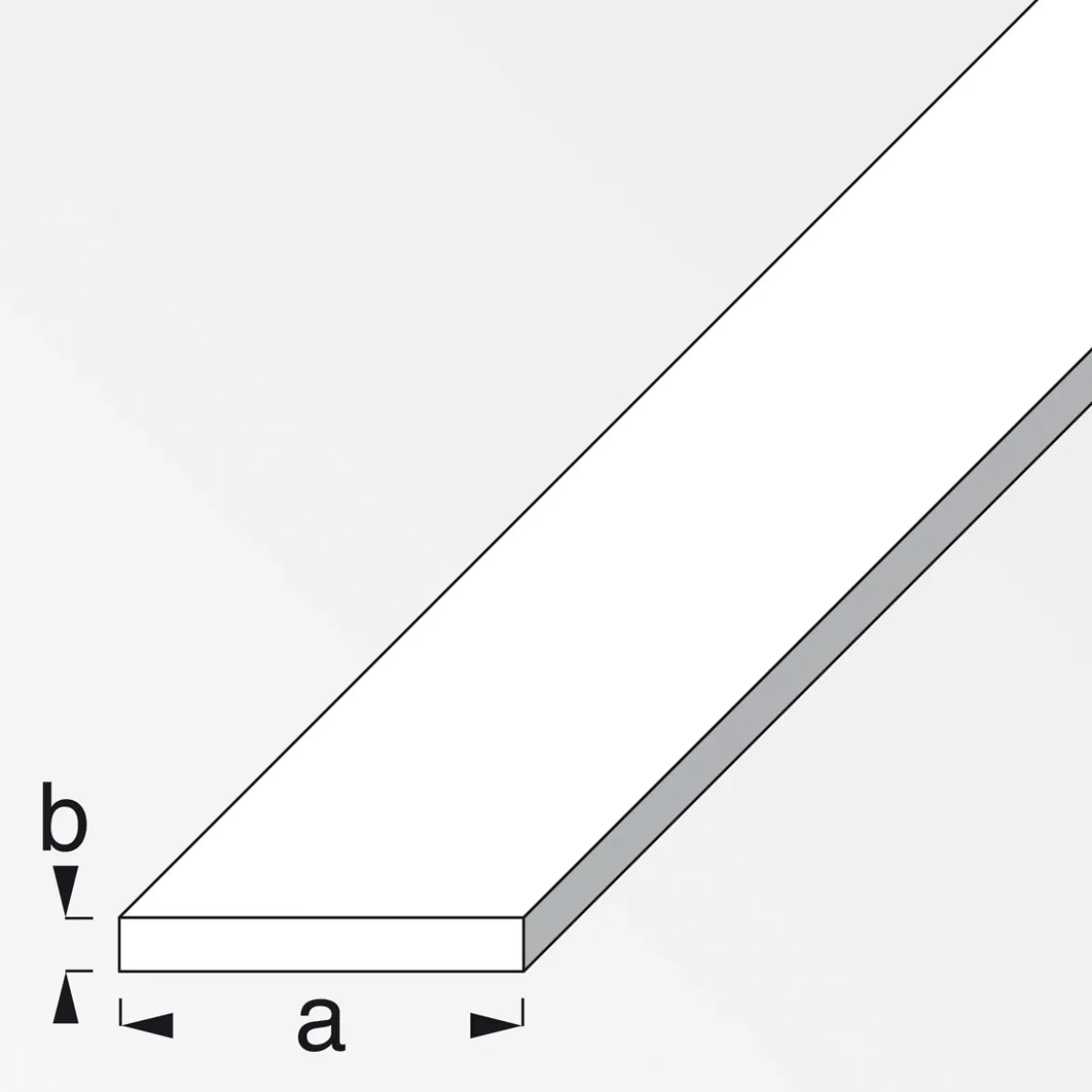 MyTool Flachstange 10 x 2 mm 1m messing