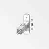 MyTool Gelenk-Flansch-Verbinder 23,5 mm schwarz