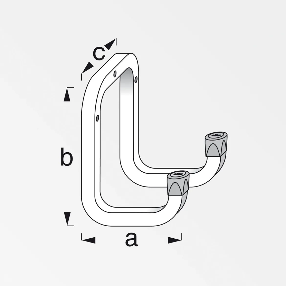 MyTool Gerätehalter 175 mm Stahl verzinkt