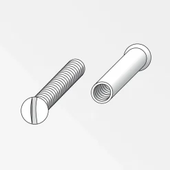 MyTool Hülsenmutter-Set Multitube M4 x 12-15 mm 16-teilig