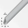 MyTool Rahmenprofil 15 mm 1m weiß