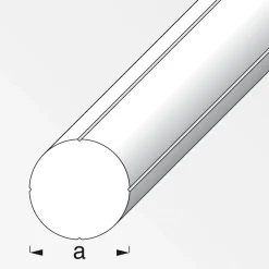 MyTool Rundstange 11,5 mm 1m weiß