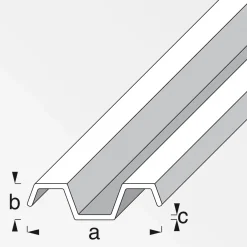MyTool Spundwand 1m eckig blank