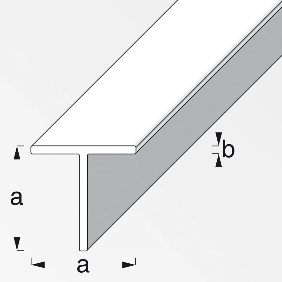 MyTool T-Profil 19,5 mm 1m blank