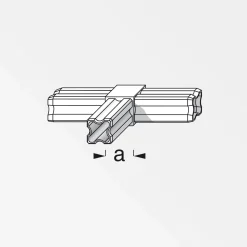 MyTool T-Verbinder 23,5 cm schwarz