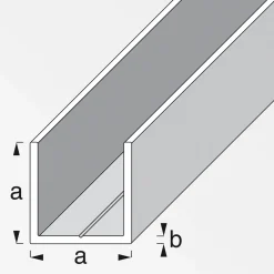 MyTool U-Profil 15,5 mm 1m weiß