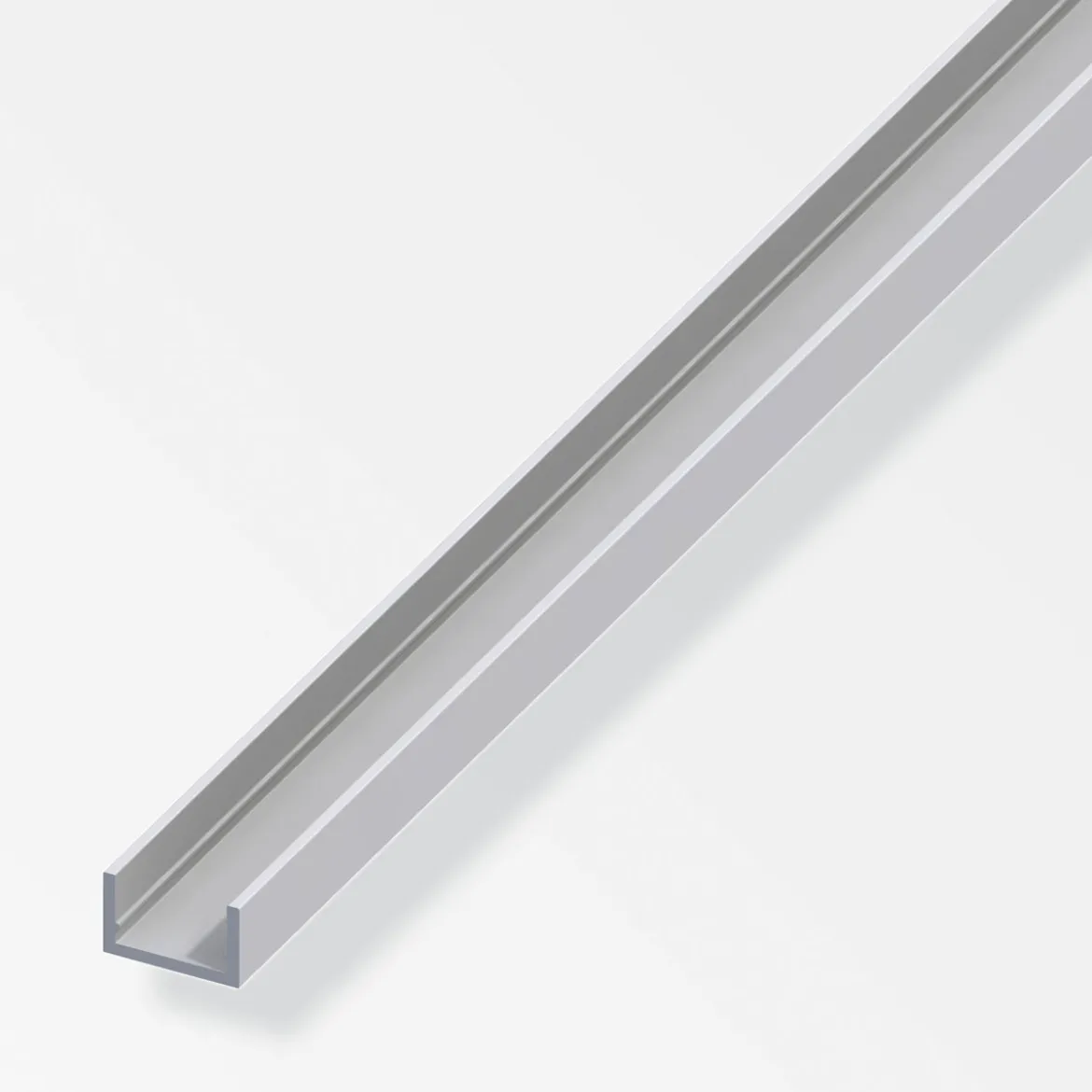 MyTool U-Profil 10 x 19,5 x 1,5 mm 1m silber