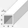 MyTool Vierkant-Rohr 20 x 20 x 1,5 mm 1m kaltgewalzt