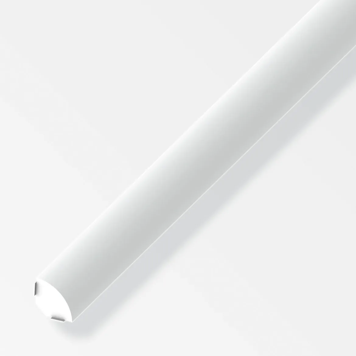 MyTool Viertelkreis-Eckleiste selbstklebend 14 mm 1m weiß