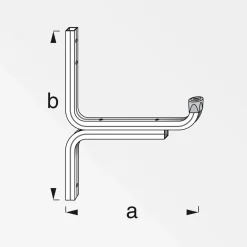 MyTool Wandhaken 175 x 220 mm blank