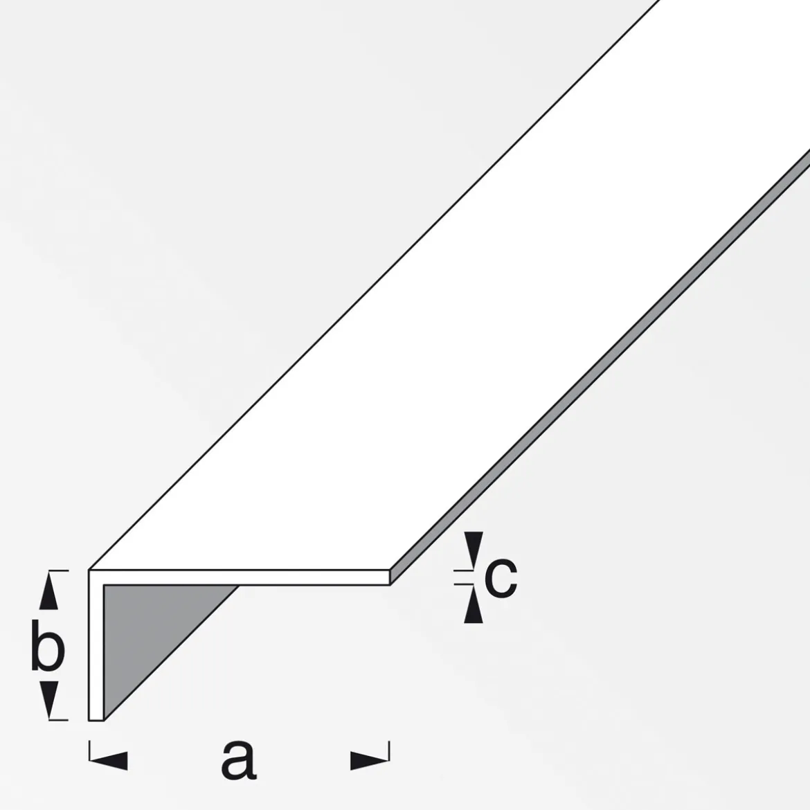 MyTool Winkel 50 x 30 cm 1m silber
