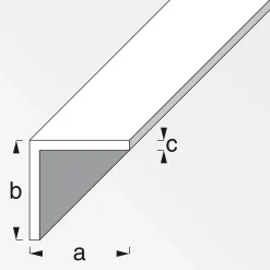 MyTool Winkel 30 x 30 x 2 mm 2m silber-eloxiert