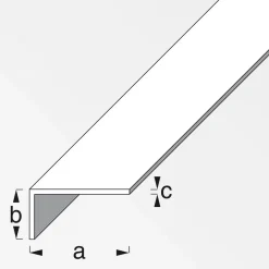 MyTool Winkel 40 x 10 x 2 mm 1m weiß
