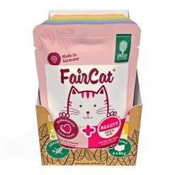 Nassfutter Multipack FairCat 6 x 85 g getreidefrei