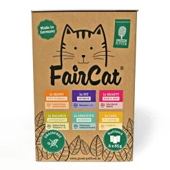 Nassfutter Multipack FairCat 6 x 85 g getreidefrei