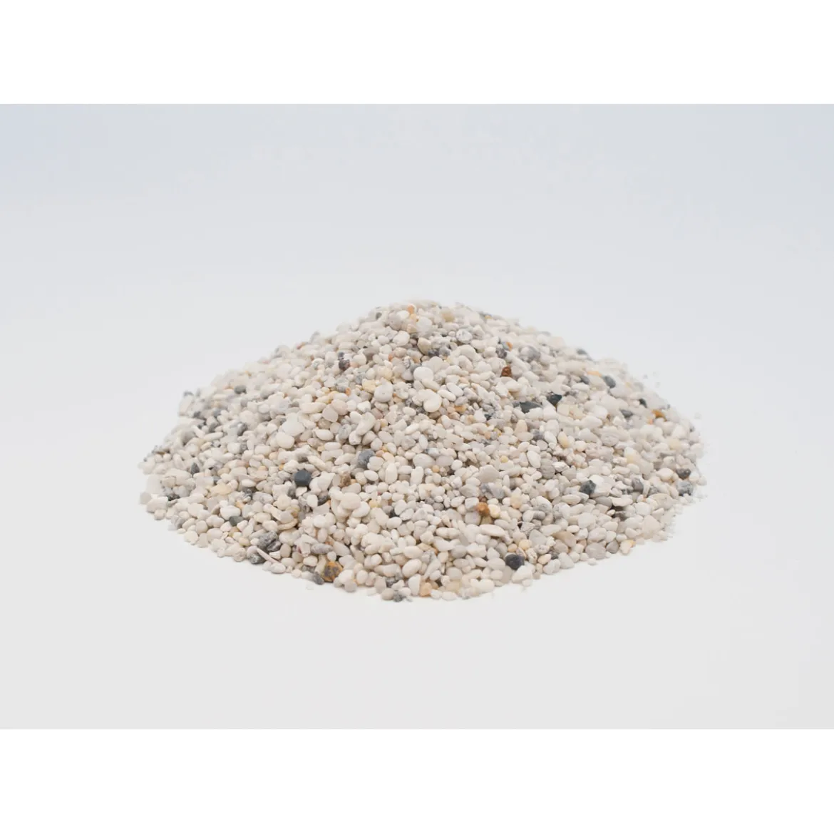 Naturkies 2-4 mm 5 kg weiß