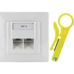 Netzwerk-Anschlussdose Cat6 AP