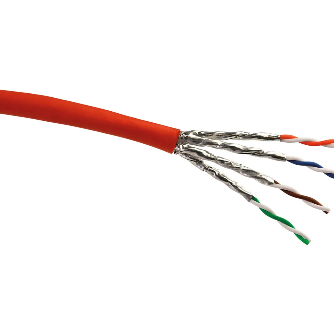 Netzwerkkabel Cat7 25,0 m STP orange