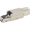Netzwerkstecker CAT7/6A metall 1St