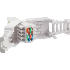 Netzwerkstecker 8 2Stück sw
