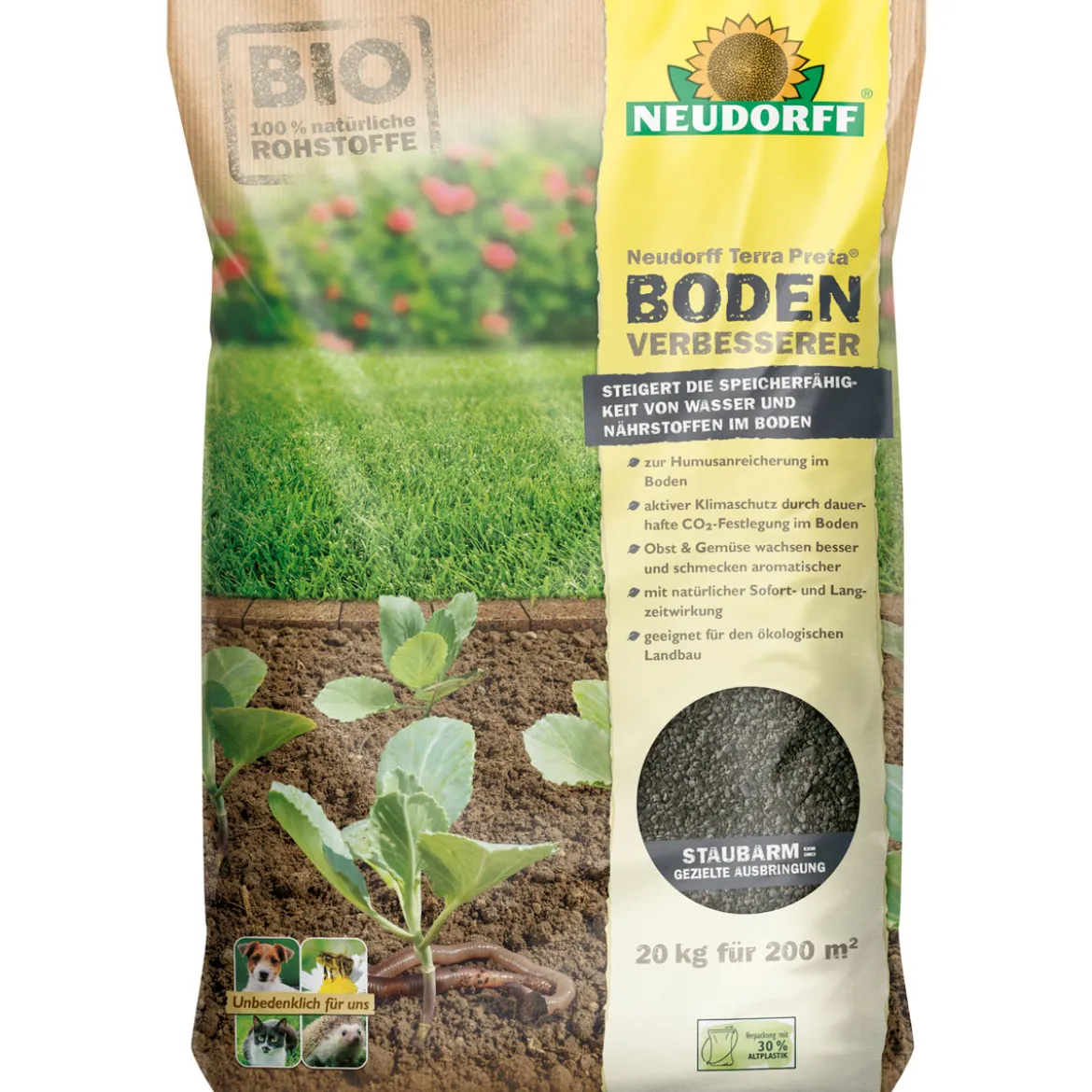 Neudorff TerraPreta Bodenaktivator 20 kg