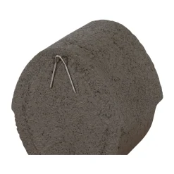 Nistkasten oval, grau