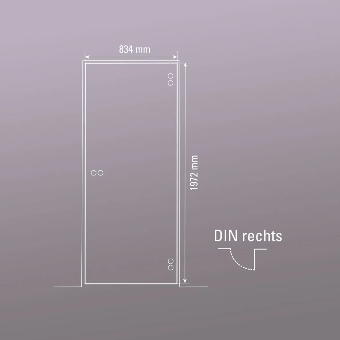 Nova GDT 509 DR 834x1972mmStudio/Office
