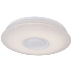 näve LED-Deckenleuchte Ottawa mit Bluetooth weiß