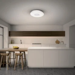 näve LED-Deckenleuchte Ottawa mit Bluetooth weiß