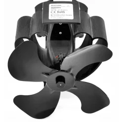 Ofenventilator fuer Rauchrohrmit Magnetbef. u. Schelle