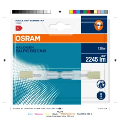 Osram Halogenleuchte Halogen Superstar 120W