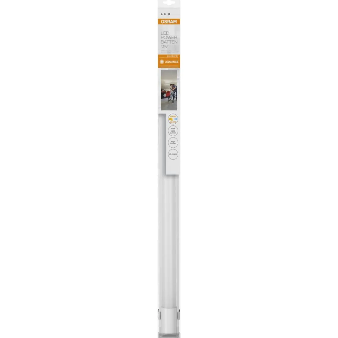 Osram LED-Leuchte Power Batten 12W warmweiß